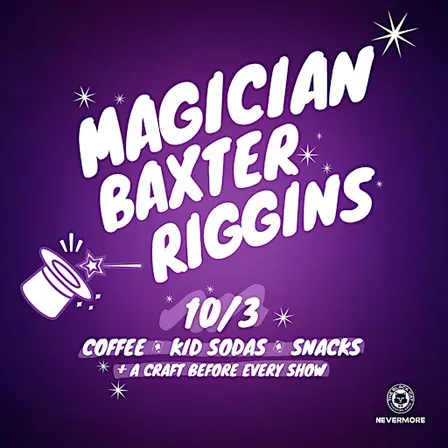 NEVERMORE SEASON: Magician Baxter Riggins