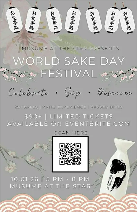 Musume at The Star World Sake Day - Sake Festival