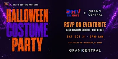 Adams Morgan Halloween Party @ Grand Central DC