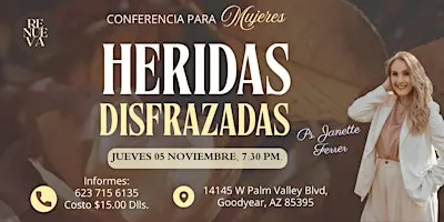 RENUEVA Mujeres: Café Conferencia Heridas Disfrazadas | Arizona