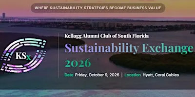 Kellogg Sustainability Exchange 2026