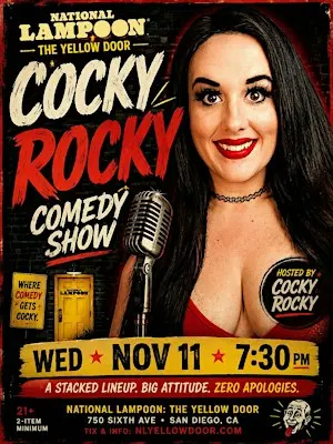 Cocky Rocky Comedy Show: Live in San Diego