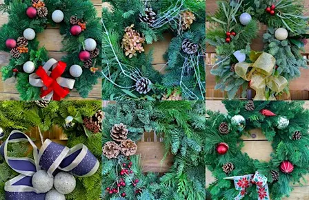Wine & Wreaths Workshop