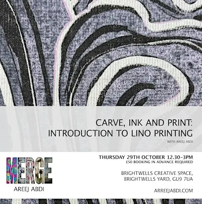 CARVE, INK AND PRINT: INTRODUCTION TO LINO PRINTING
