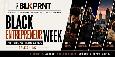 BLACK ENTREPRENEUR WEEK 2026 | Week Pass