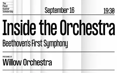 INSIDE THE ORCHESTRA  Beethoven’s First Symphony