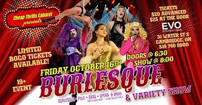 Burlesque and Variety Show at EVO