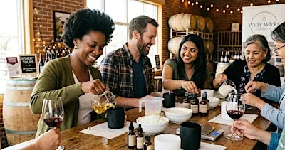 Candle Making: Sip N' Pour Experience!