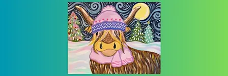 WINTER BESSIE_Paint Night for Adults_Russell United Church, Russell ON
