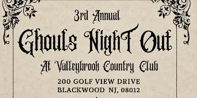 Ghouls Night Out At Valleybrook Country Club