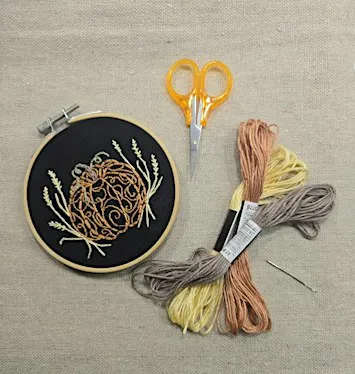 Fall Foliage Embroidery Workshop