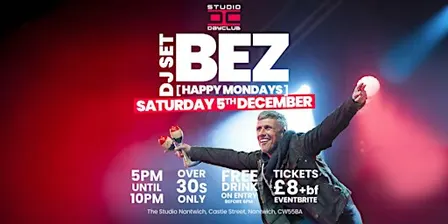 Bez Presents our Over 30s Dayclub @the studio nantwich