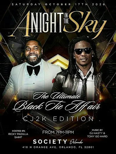A NIGHT IN THE SKY: The Ultimate Black Tie Affair — CJ2K Edition ✨