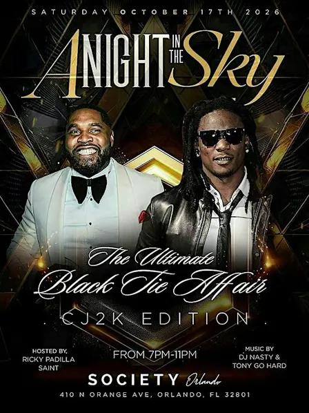 A NIGHT IN THE SKY: The Ultimate Black Tie Affair — CJ2K Edition ✨