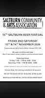 15th Annual Saltburn Beer Festival - Saturday Evening