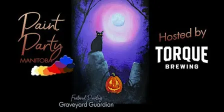 Hallowe'en Paint Night at Torque Brewing