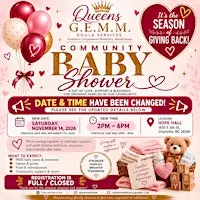 Queens G.E.M.M:  Community Baby Shower