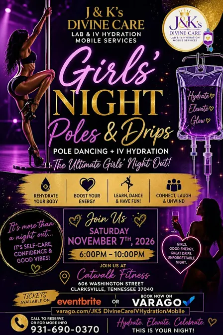 Poles & Drips (The Ultimate Wellness Experience