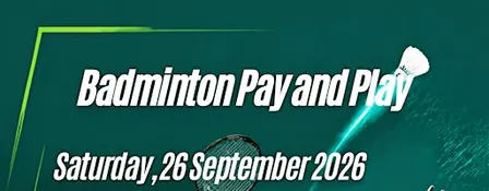 Pay & Play Badminton Rotterdam | Sat 26 Sept | Badminton Club Feijenoord