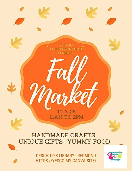 Young Entrepreneur's Fall Market