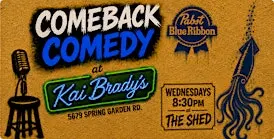 Comeback Comedy at Kai  Brady's on Wednesday nights in Halifax
