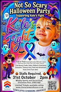 Not So Scary Halloween Party Supporting Koles Fight