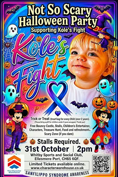 Not So Scary Halloween Party Supporting Koles Fight