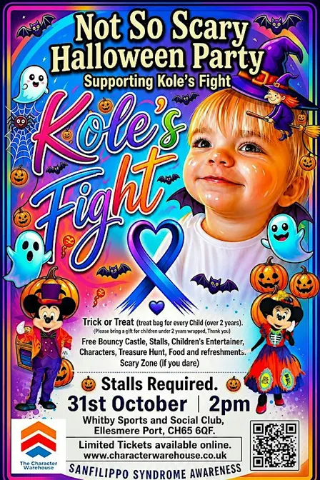 Not So Scary Halloween Party Supporting Koles Fight