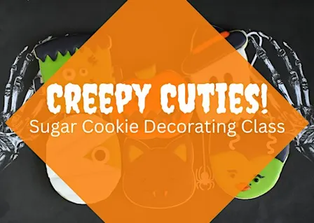 2 PM - Creepy Cuties Sugar Cookie Decorating Class (Overland Park)