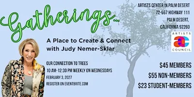 Gatherings: Our Connection to Trees with Judy Nemer-Sklar