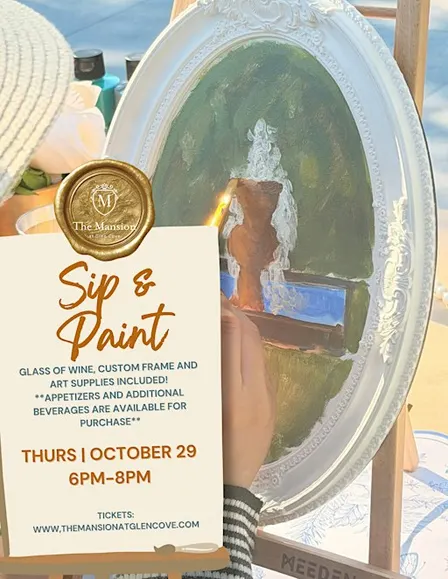 Sip & Paint at The Mansion