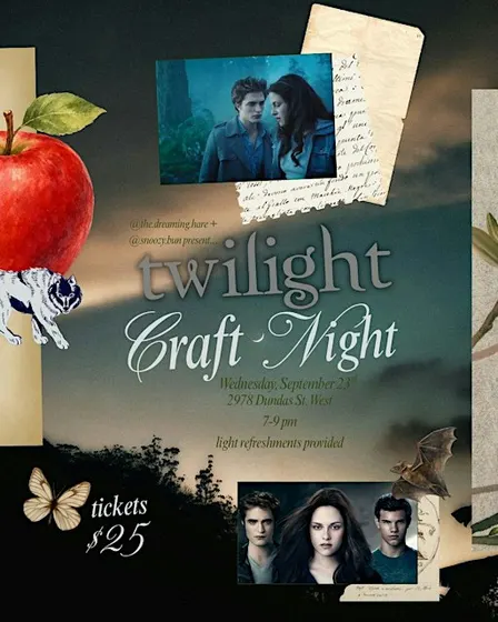 Twilight Craft Night!