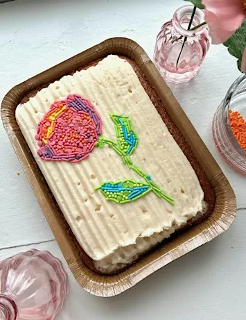 Sweet & Sip: Cake Sprinkle-Embroidery