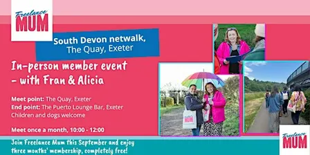 Freelance Mum Netwalk Exeter: Business Networking