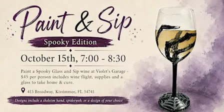 Paint &  Sip - Spooky Edition