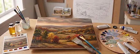 Autumn Vistas: Oil Landscape Workshop