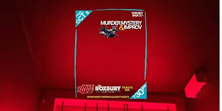 Spontaneity: Murder Mystery & Improv