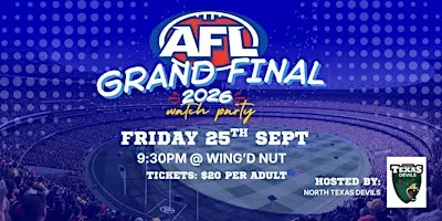 2026 AFL Grand Final Watch Party