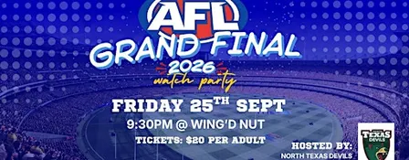 2026 AFL Grand Final Watch Party