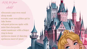 Once Upon A Dream Princess Party! Paramus Location