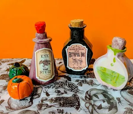 Potion Bottle Pottery Class - BYOB