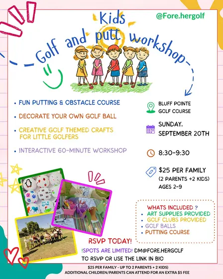 Kids Golf & Crafts