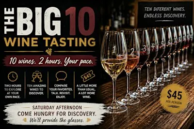 Big Ten Wine Tasting
