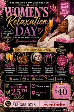 Women’s Relaxation Day!