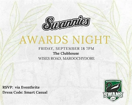 Swannies Awards Night