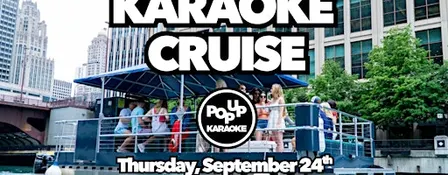 Karaoke on the Chicago River with Pop Up Karaoke!