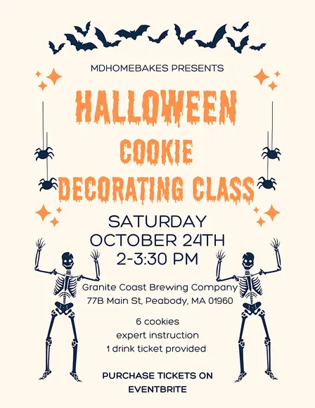 Halloween Cookie Decorating Class