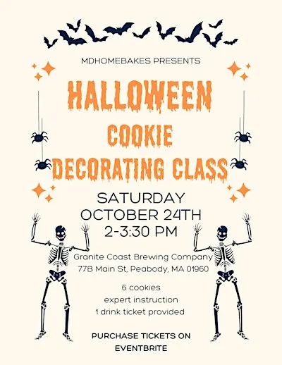 Halloween Cookie Decorating Class