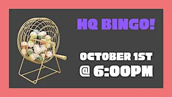 HQ Bingo: October 1st