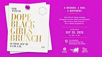 Dope Black Girls Brunch 2026